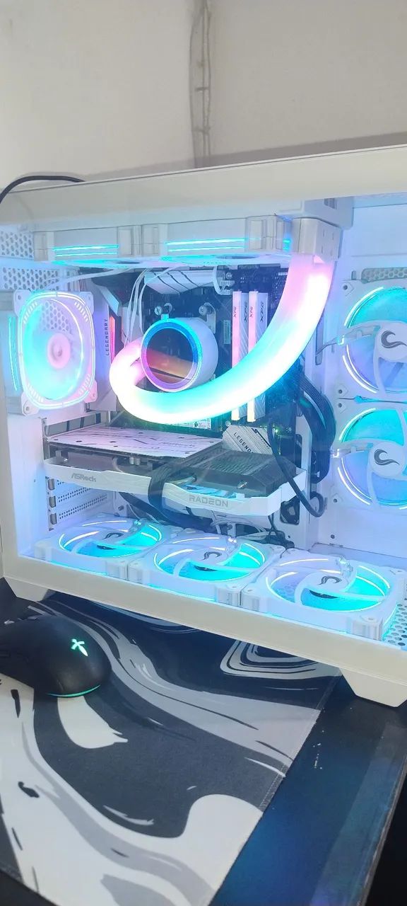 vende-se pc gamer branco - APENAS PIX - Foto 4
