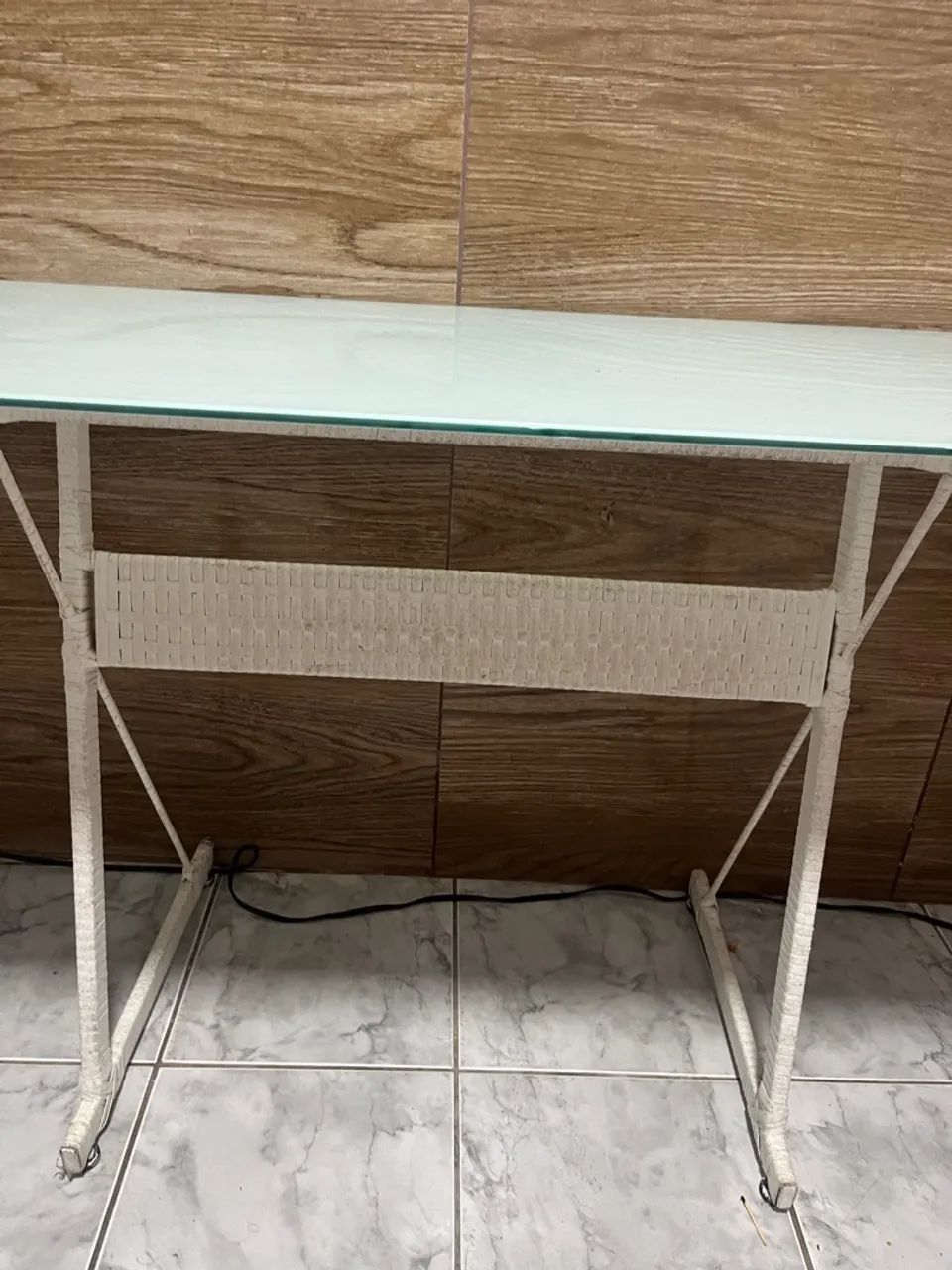 Mesa Aparadora de Vidro 