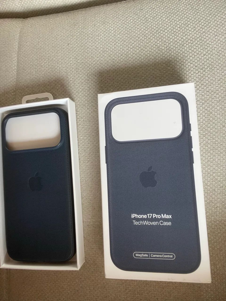 Case original Apple iPhone 17 pro Max techwoven - Acessórios de