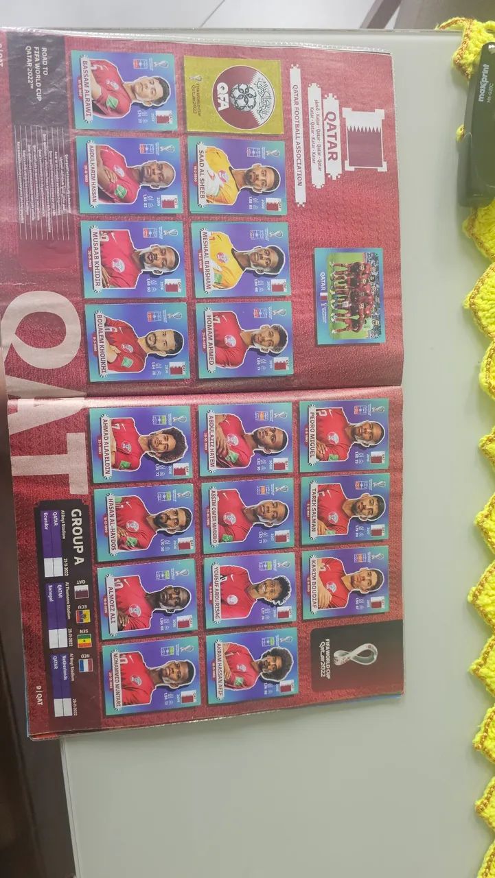 álbum da Copa de 2022 completo  - Foto 2