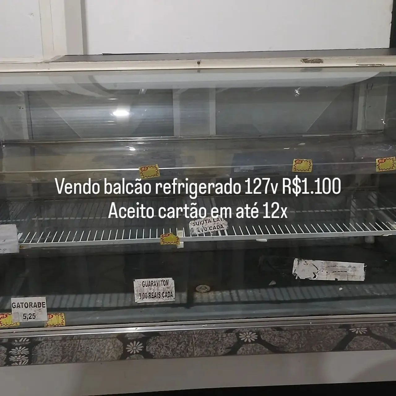 Balcão refrigerador 127v