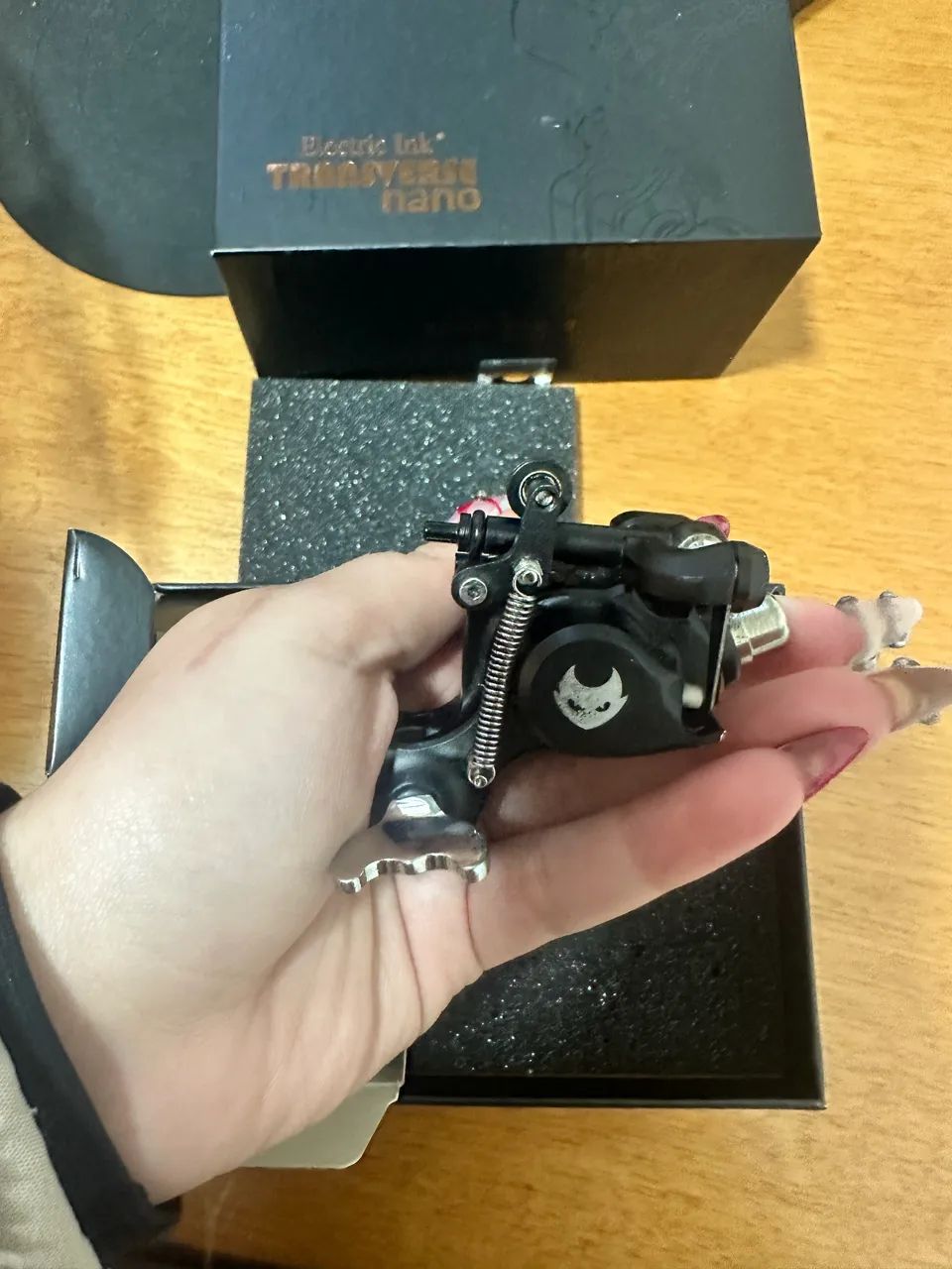 Transverse nano Eletric ink