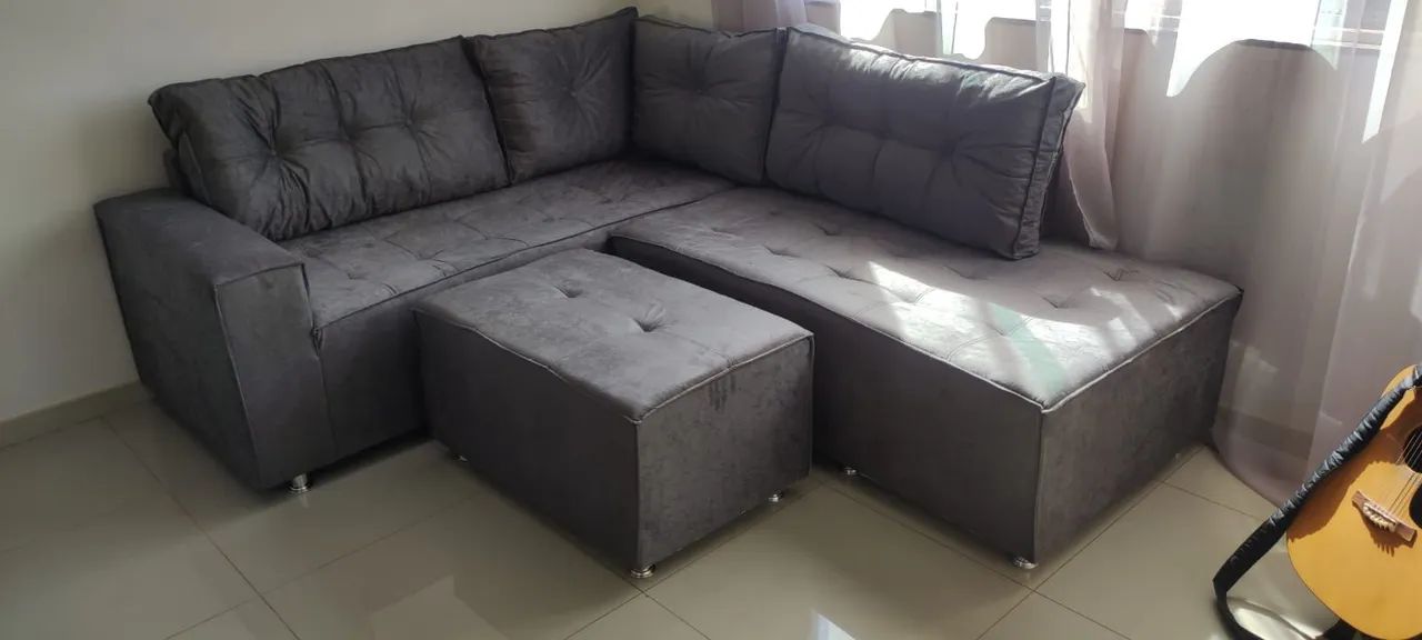 Sofá de canto Tucson com chase