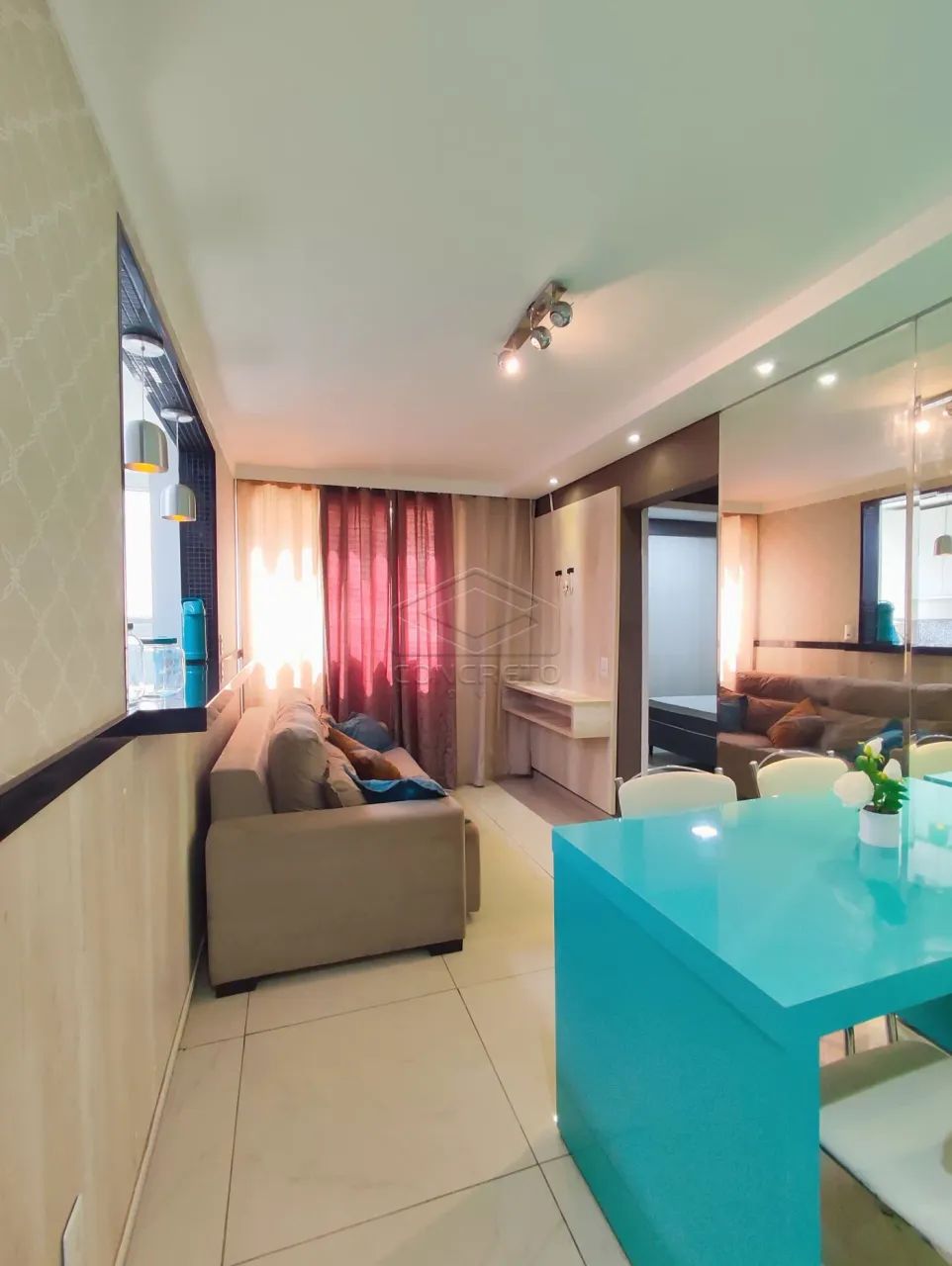 LINDO APARTAMENTO TODO MOBILIADO - Foto 3