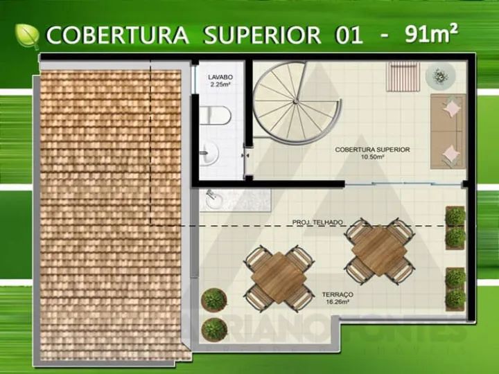 Cobertura Nova  - Foto 2