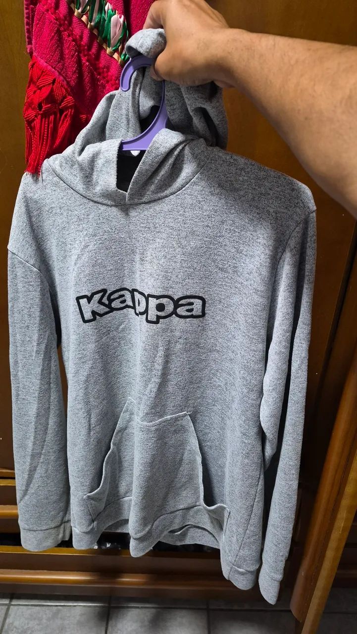 Casaco Moletom Kappa 