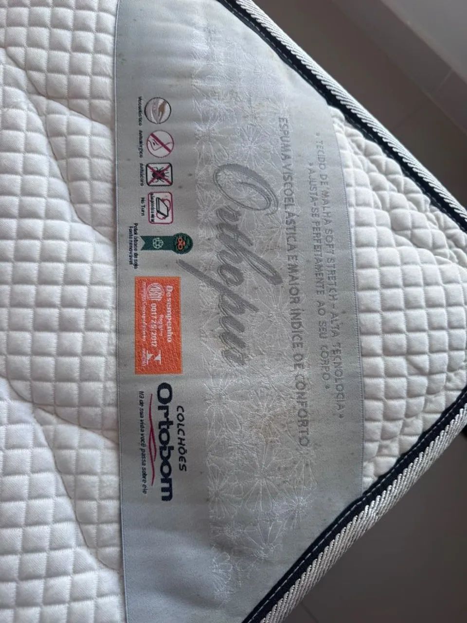 Cama ortobom orthopur queen size com baú - Foto 4
