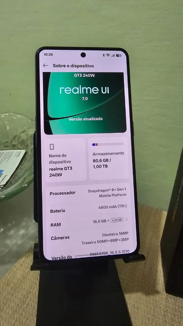 Realme GT3 1 Tera de Armazenamento Extra  - Foto 4