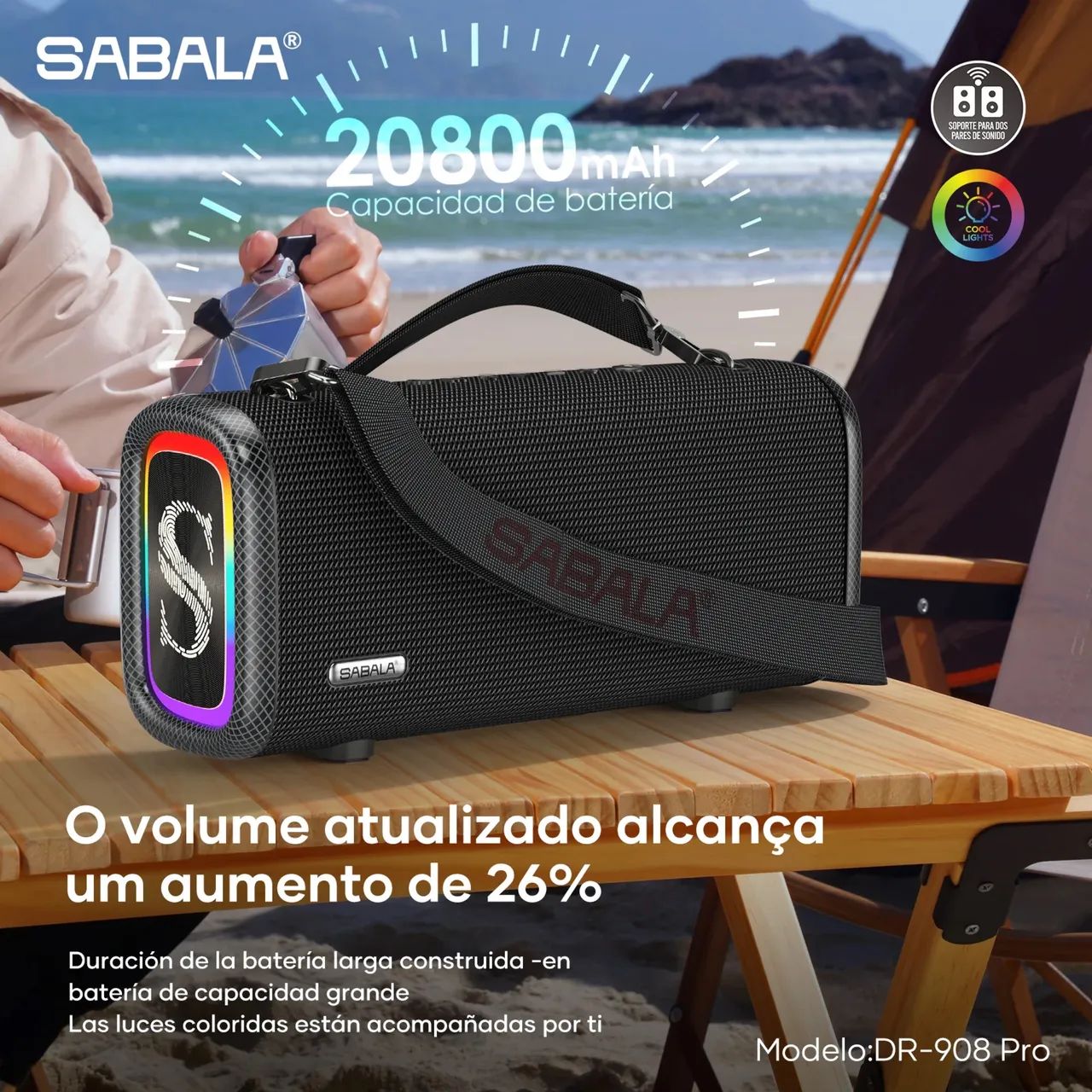 SABALA DR 908 PRO 120W NOVÍSSIMA  - Foto 4