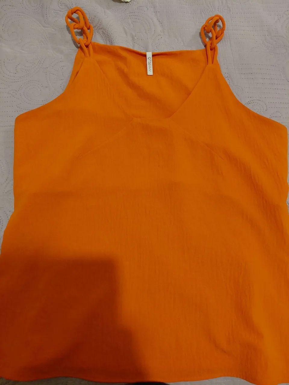 Blusa tamanho G - cor Laranja