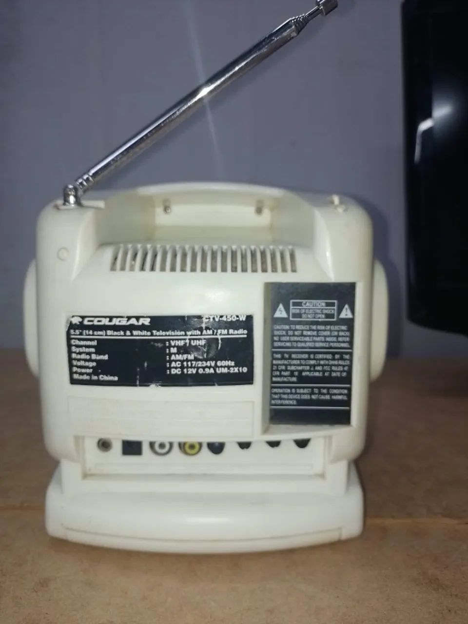 Mini TV Cougar com Rádio Integrado - Foto 2