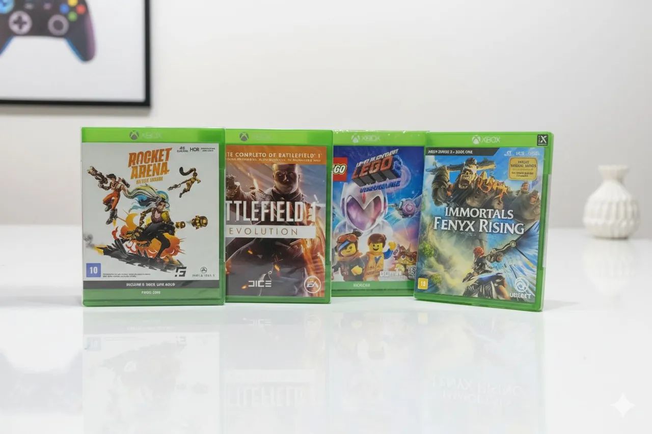 Pack Jogos Xbox One Lacrados (Queima) 