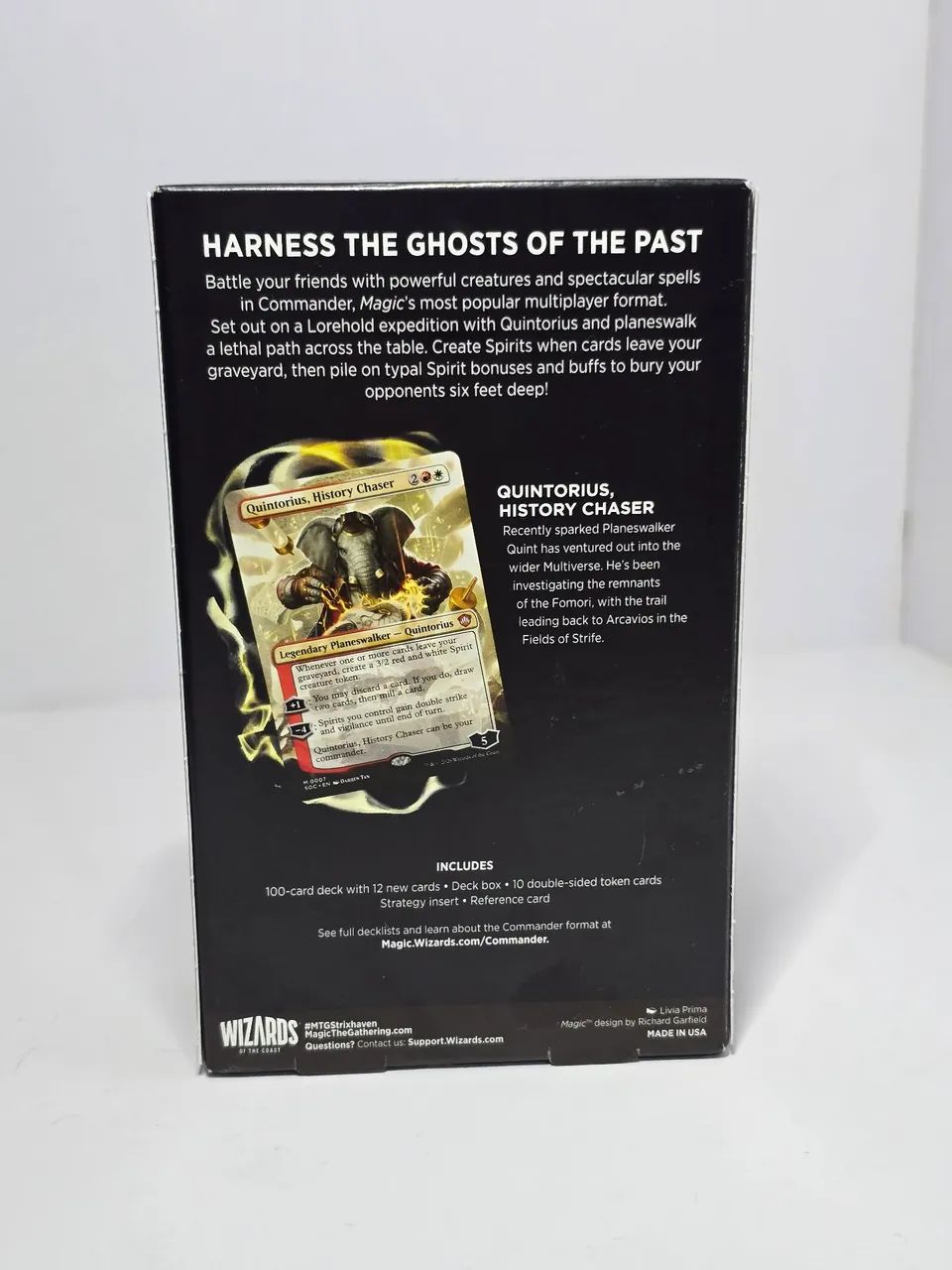 Magic The Gathering Commander Deck Lorehold Spirit strixhaven lacrado - Foto 3