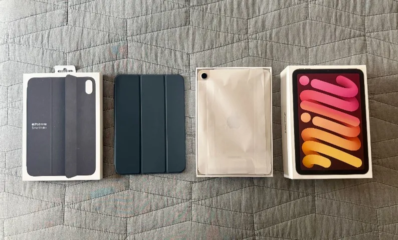 Apple iPad Mini - 6a geração - 64 GB - Roxo + Apple Pencil 2a
