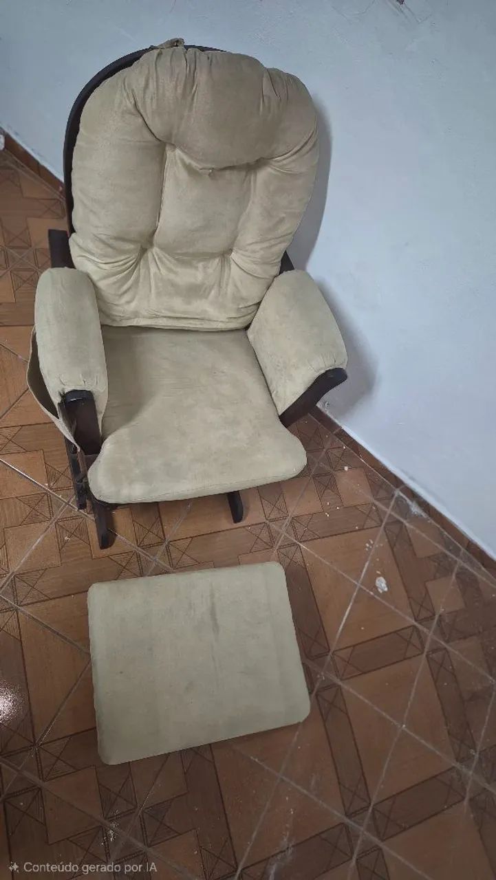 Poltrona de balanço/ amamentação 