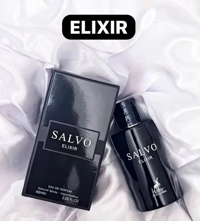 PERFUME SALVO ELIXIR 80ml Lacrado