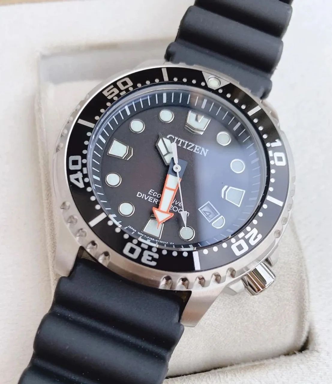 Relógio Citizen Pro Diver Preto BN0150-28E  