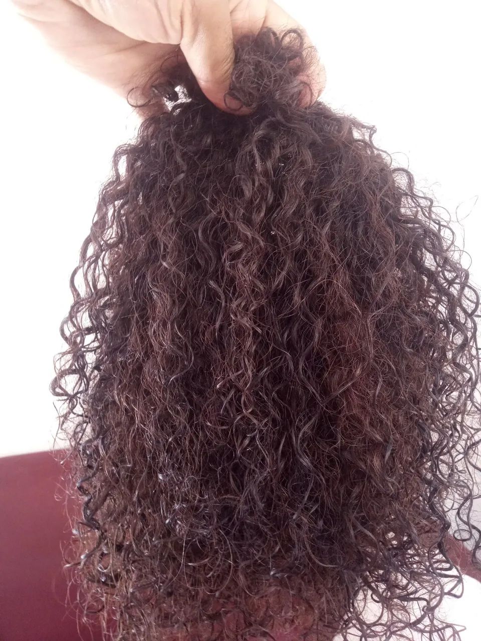 Peruca cacheada cabelo humano - Foto 2