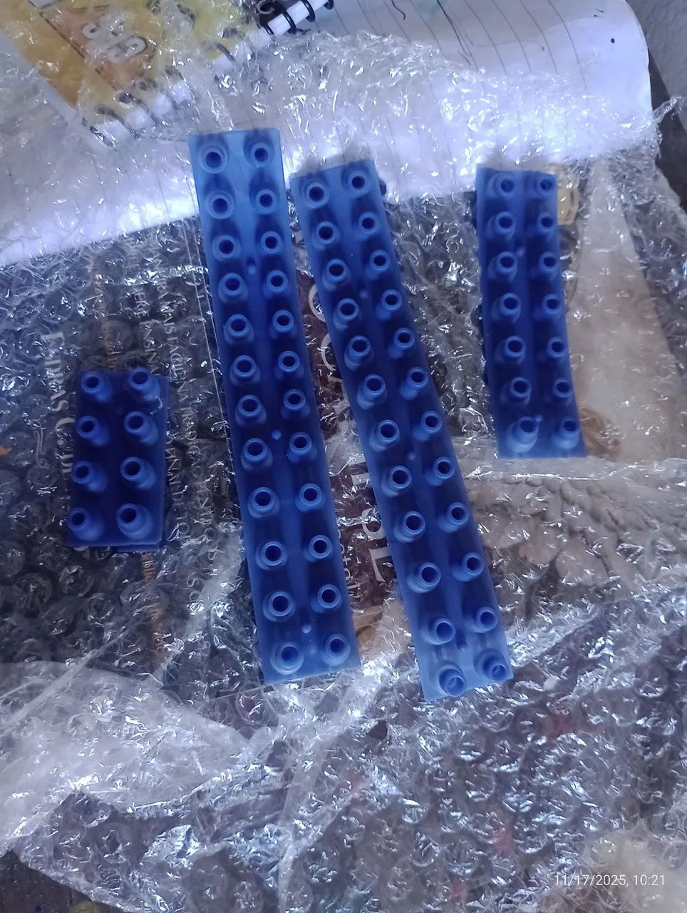 Borracha de teclado korg 