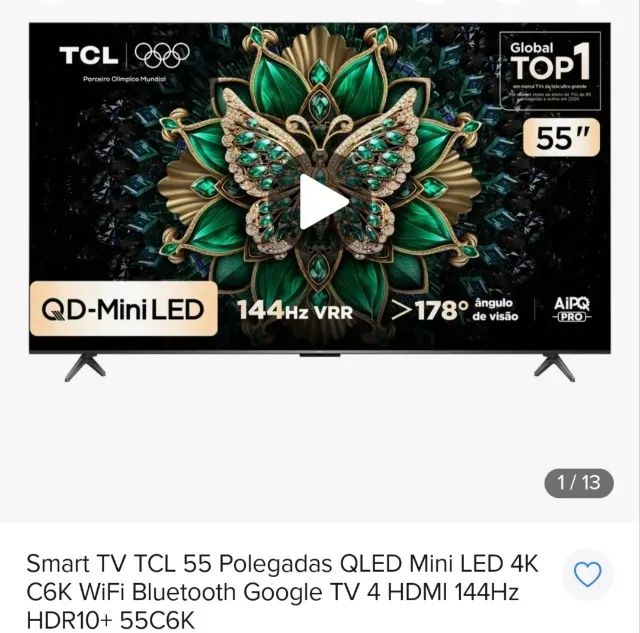 Televisão 55 polegadas TLC  - Foto 4