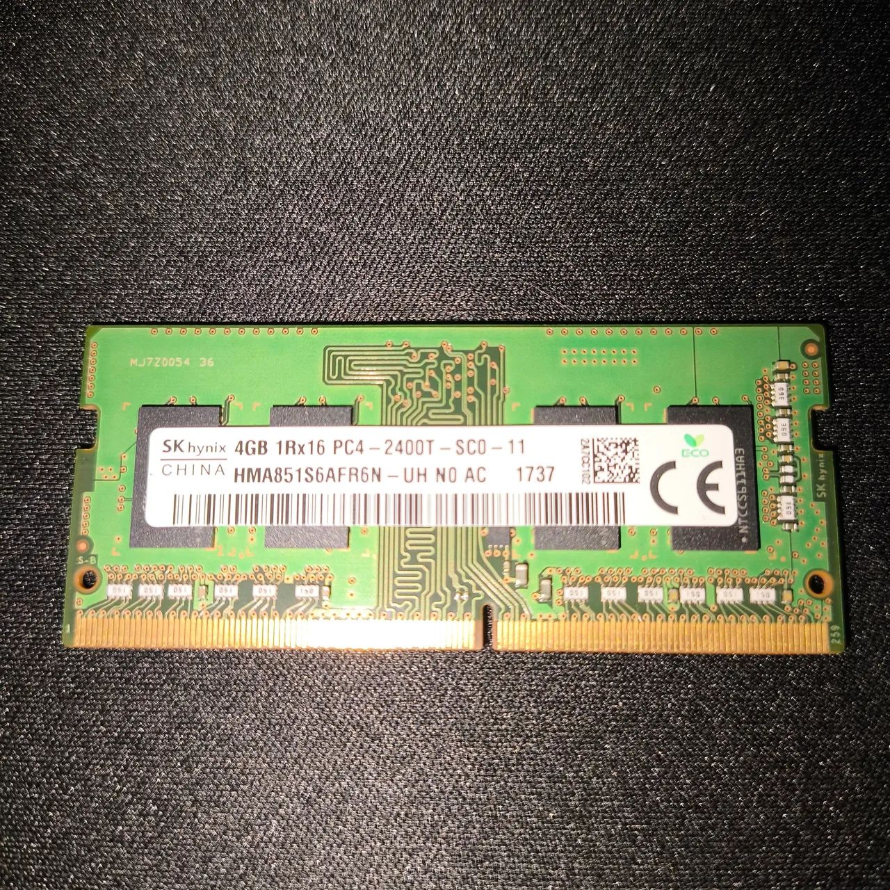 Memória RAM DDR4 4GB Notebook