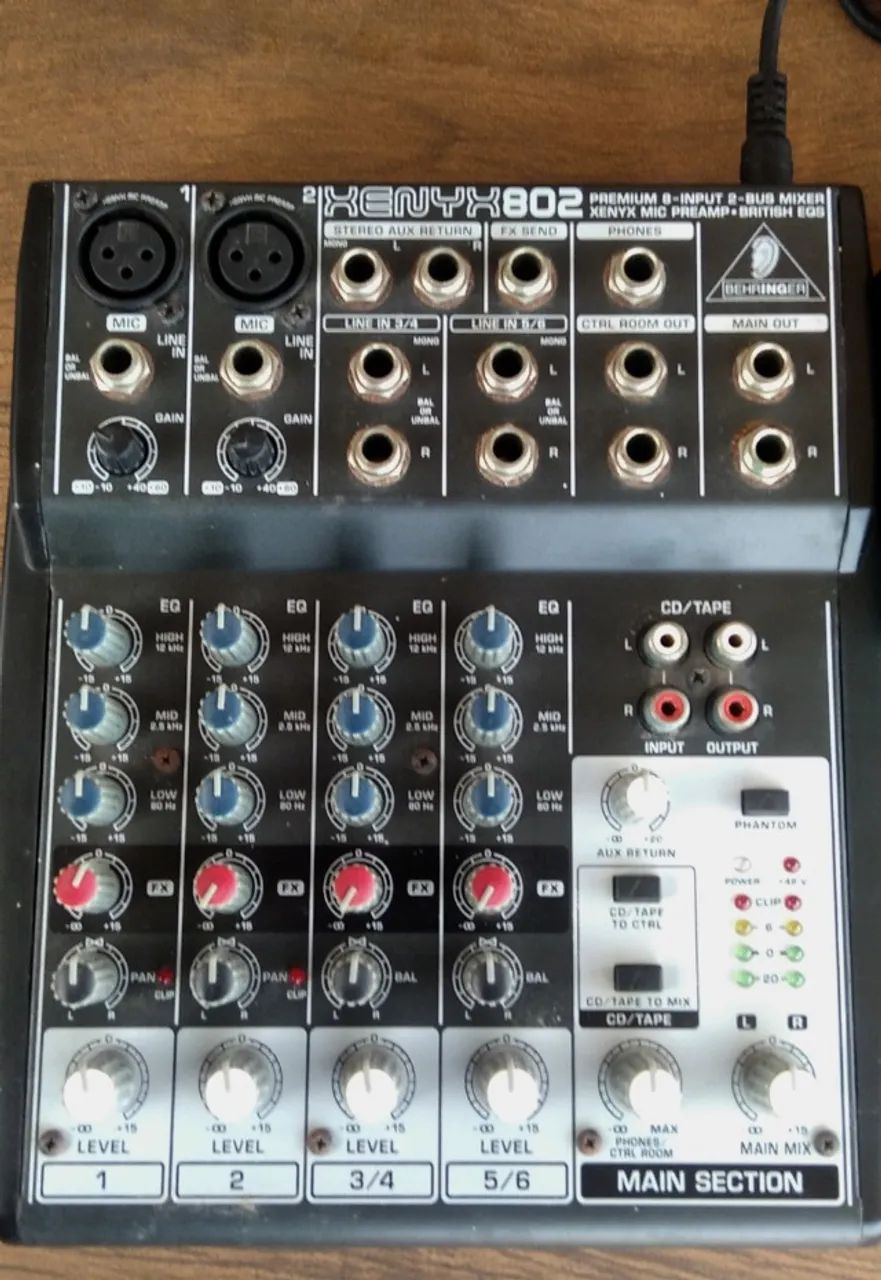 MESA BERINGER XENYX 802 - Foto 3