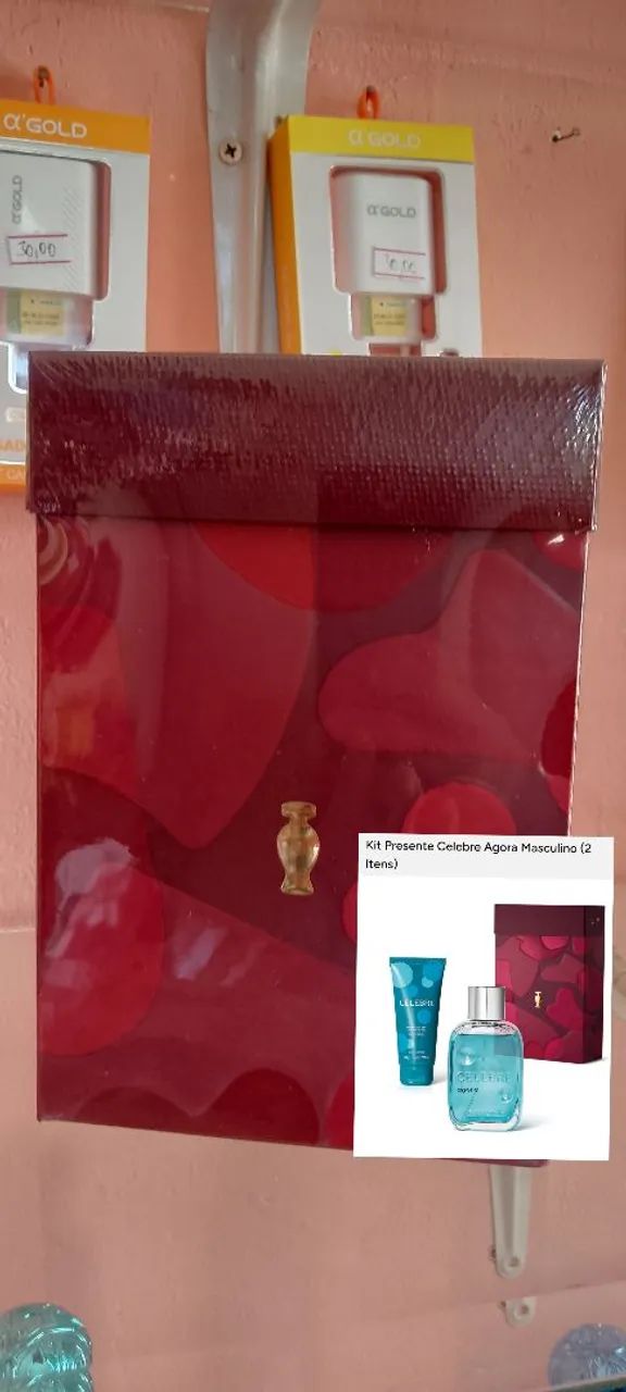 Kit Celebre sua força perfume + shower gel
