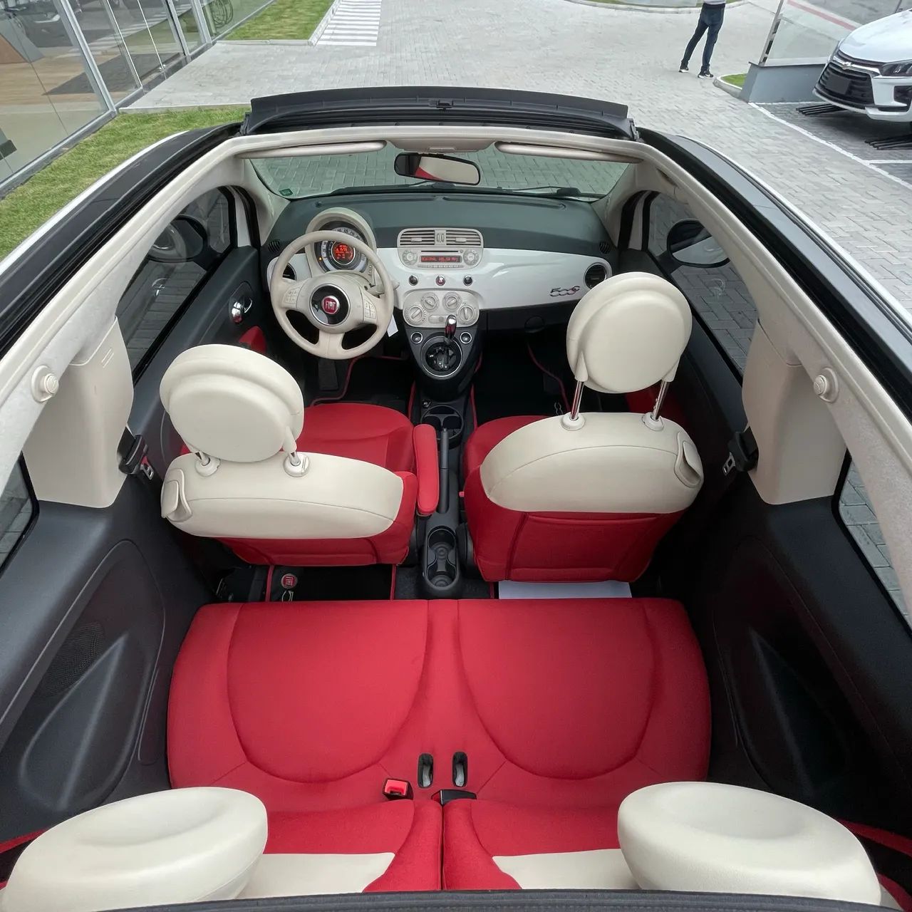 Fiat 500 Cabrio Dualogic Flex 1.4 8V 2014 - Foto 4