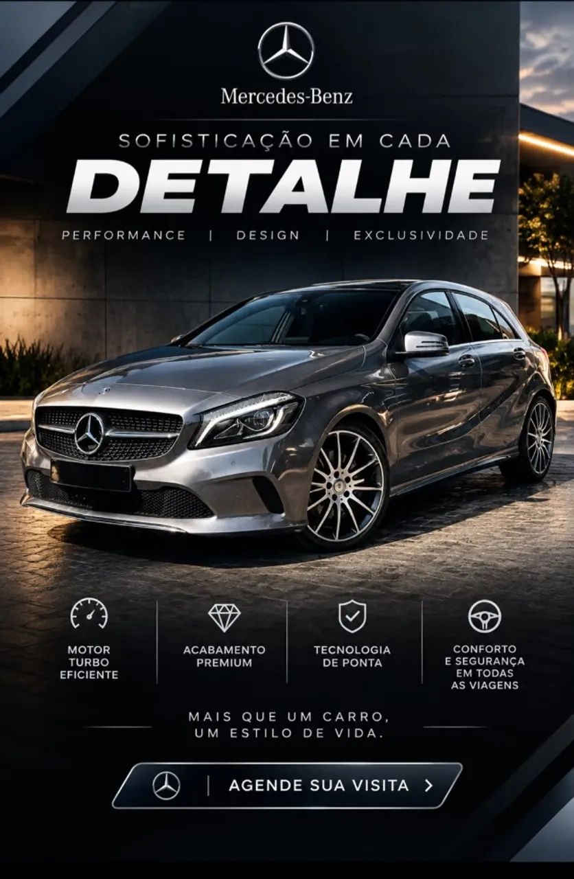 Mercedes-Benz Classe Classe A 200 1.6 TB/Flex Aut. 2018