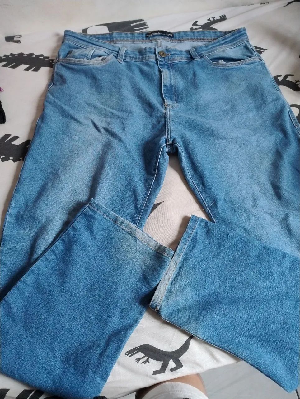 Calça tm 52 marfino