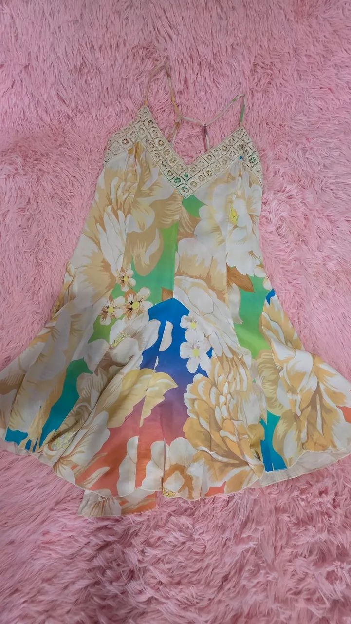 Vestido alça Farm