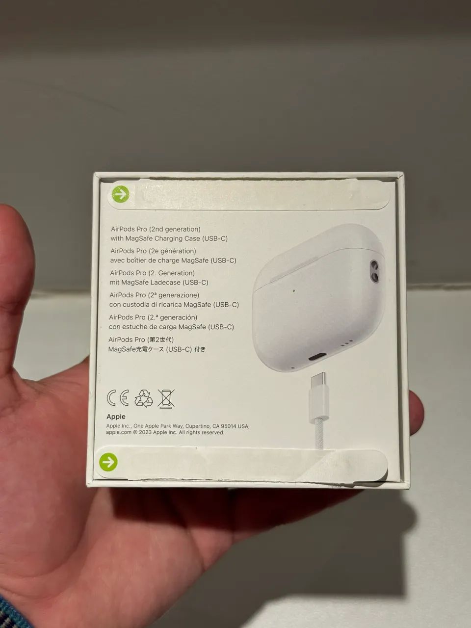 AirPods Pro 2ª Geração USB-C | Muito Novo, Completo e com NF