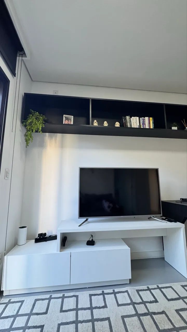 Rack Extensível Branco - Quarto, sala ou escritório - Foto 2