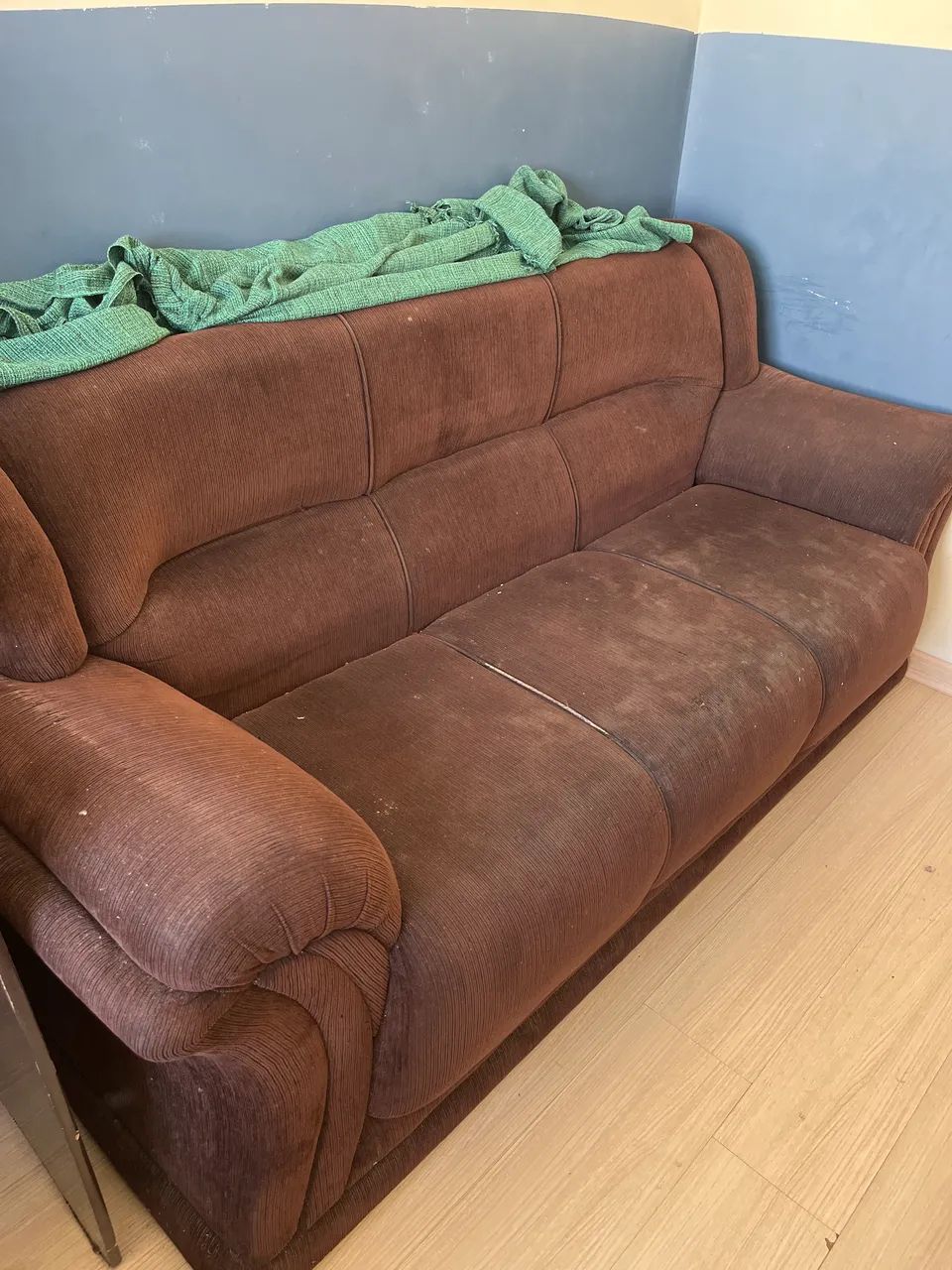 Conjunto sofá 2 e 3 lugares - usado - Foto 3