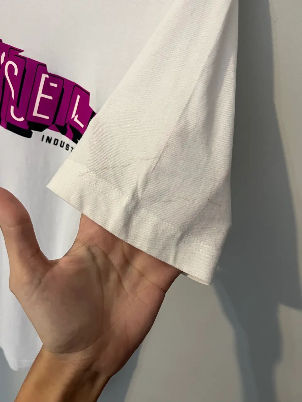 Camisa Diesel branca  - Foto 3