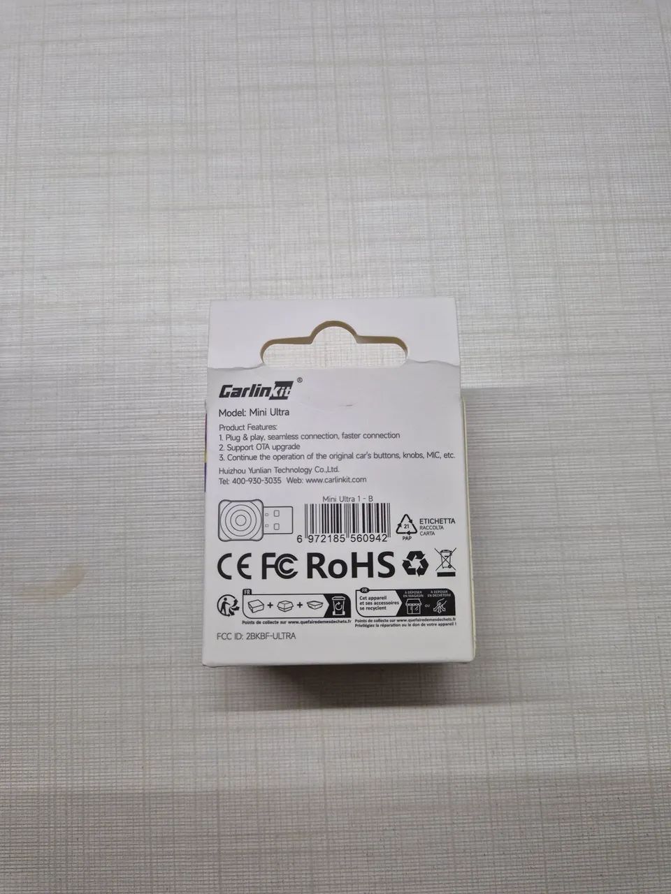 Adaptador Carlink Android Auto e Carplay - Foto 2