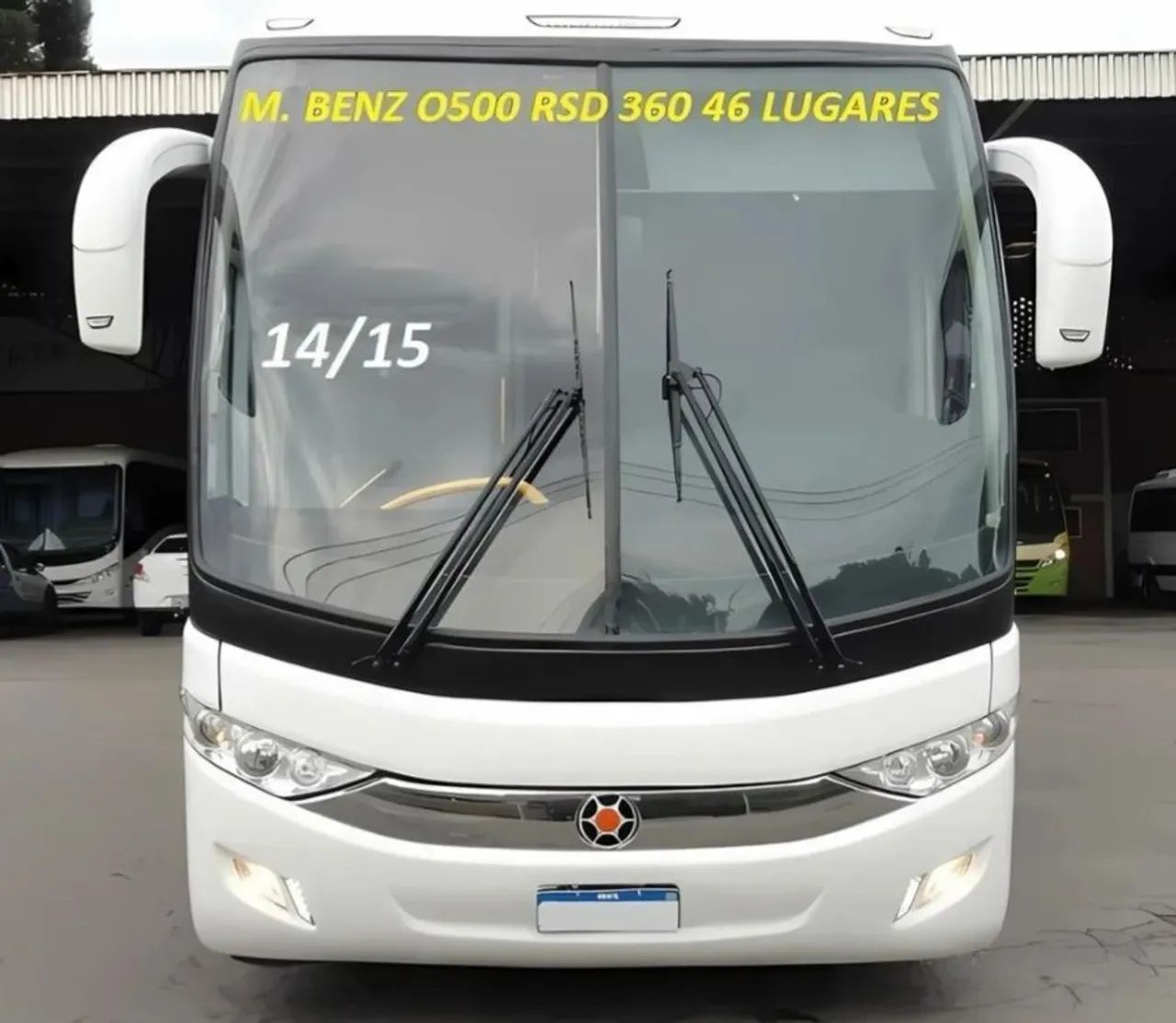Ônibus G7 Paradiso 1200 Truck 6x2 (MB O500RSD) Ano 2014 - Foto 7
