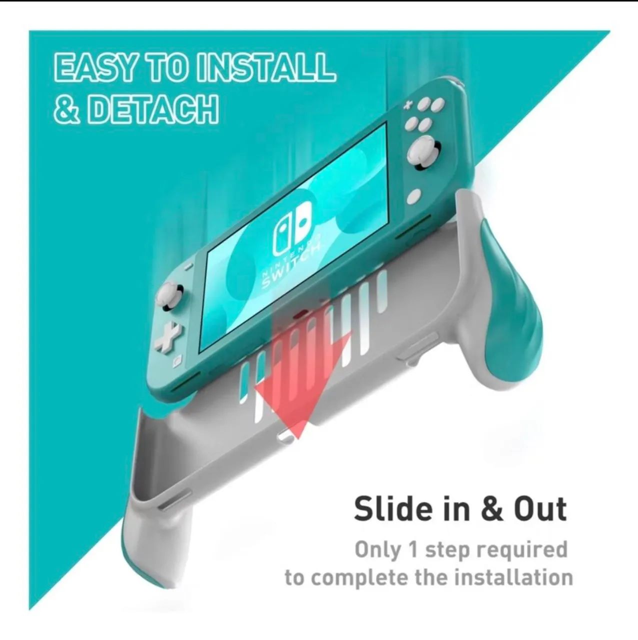 Suporte/case para Nintendo Switch Lite - Foto 4