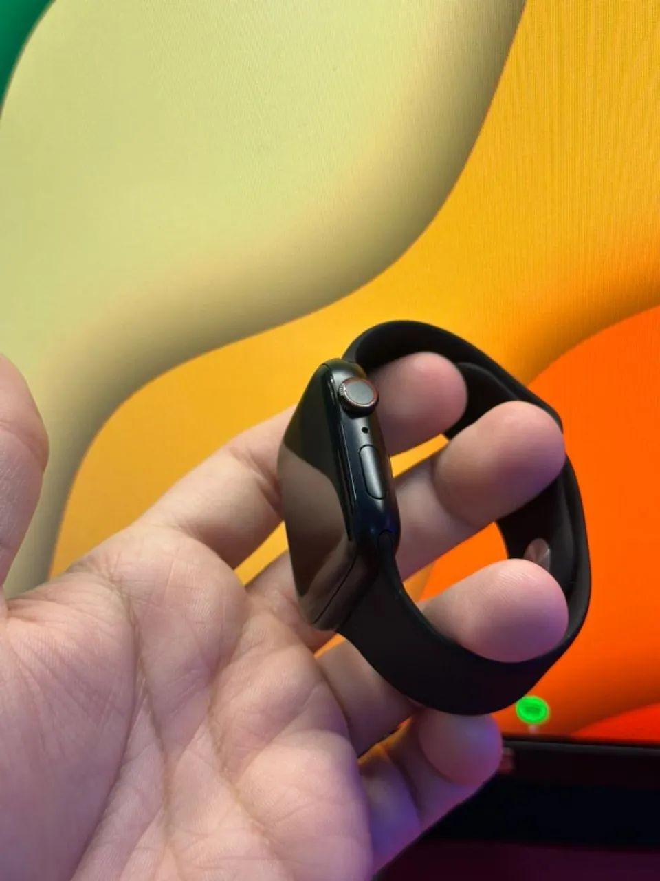 Apple Watch SE2 Versão EUA 44mm - Bateria 100% (GPS+Celular) - Foto 3