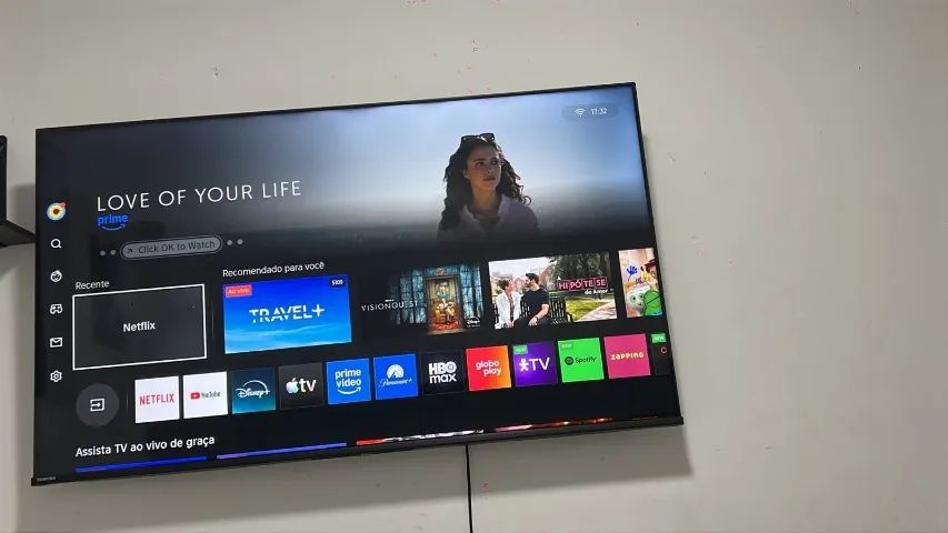 Tv Smart 55 polegadas, em perfeito estado 
