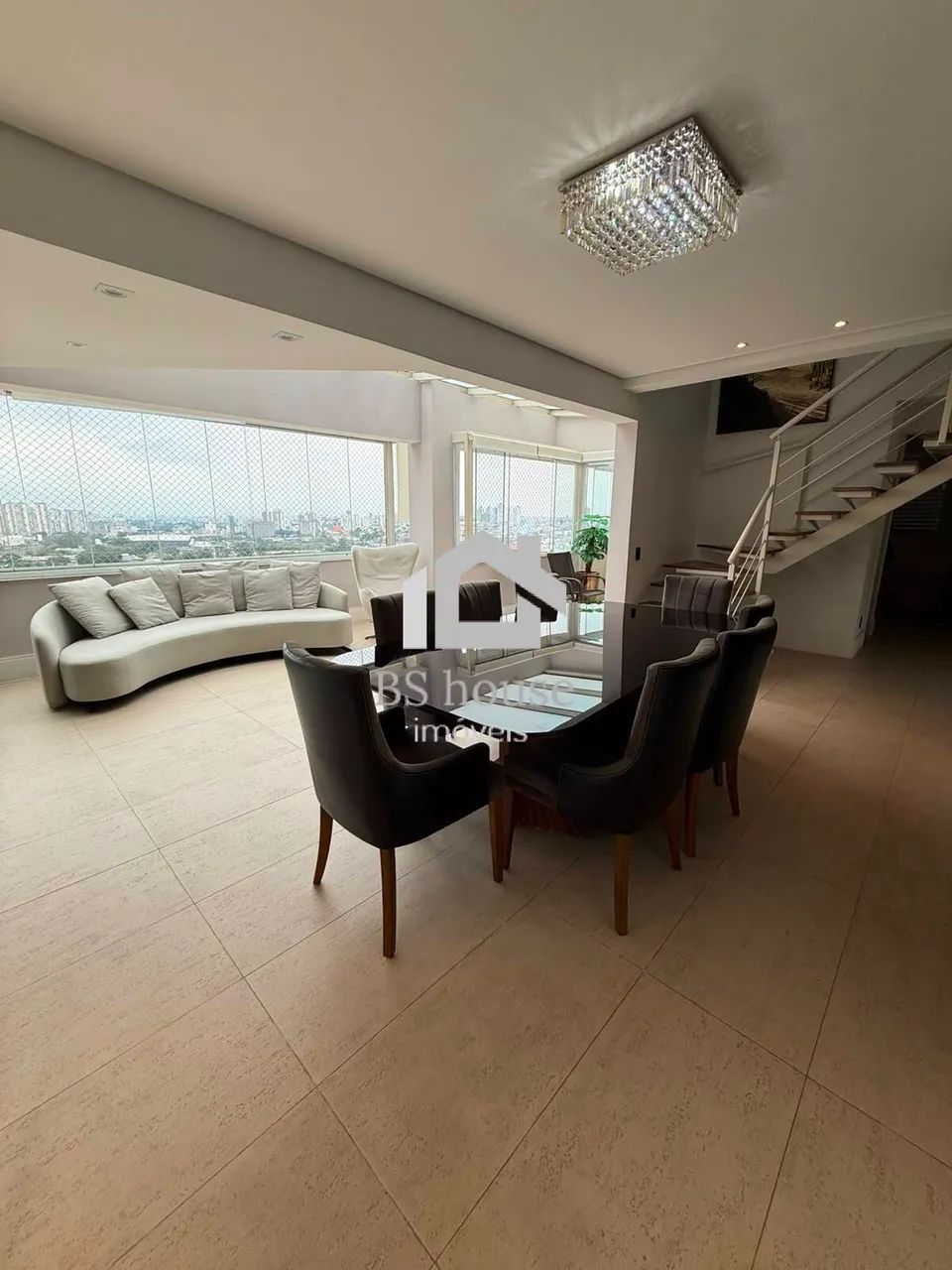 Cobertura duplex mobiliada para alugar com 227 m² e 3 suítes no Centro - Foto 3