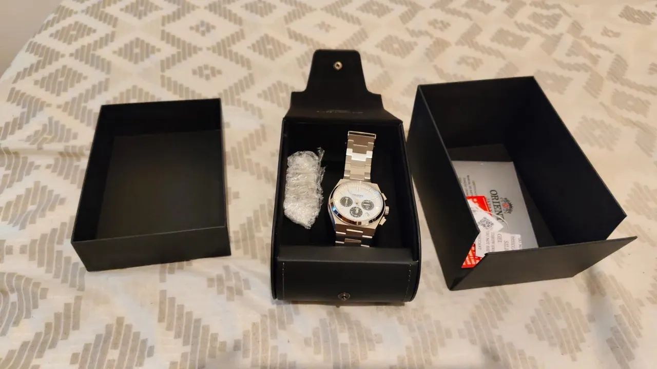 Vendo relógio Orient solartech panda 