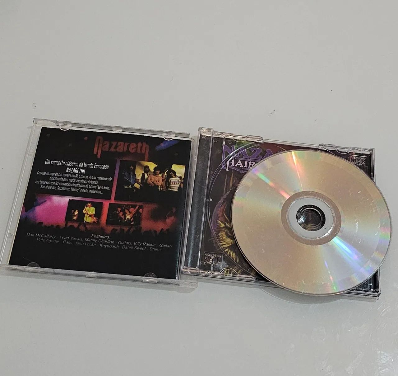 cd nazareth - hair of the dog live (nacional, 2011) - CDs, DVDs