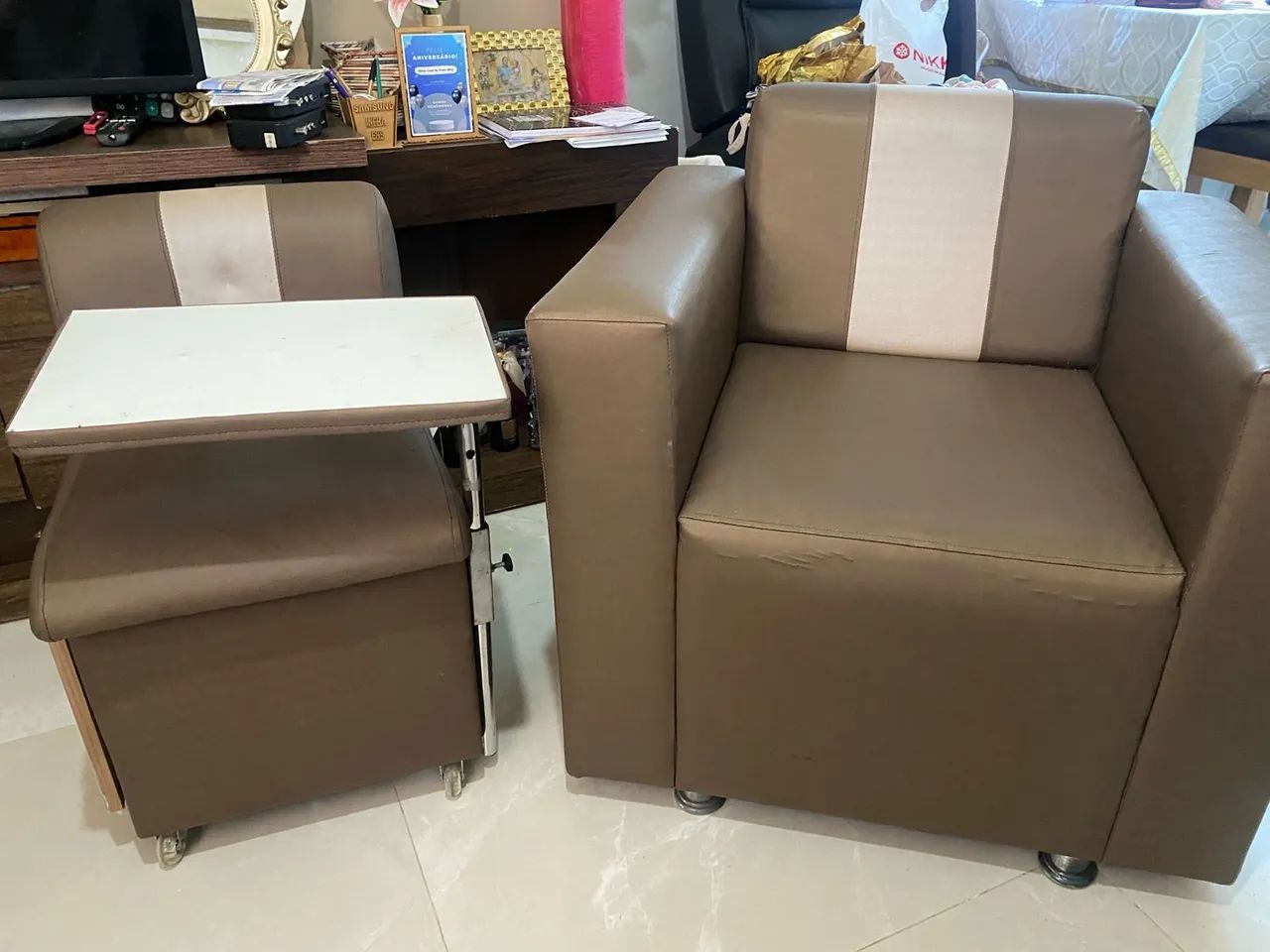 Vende-se u. Kit de poltrona com cirandinha para manicure! - Foto 5