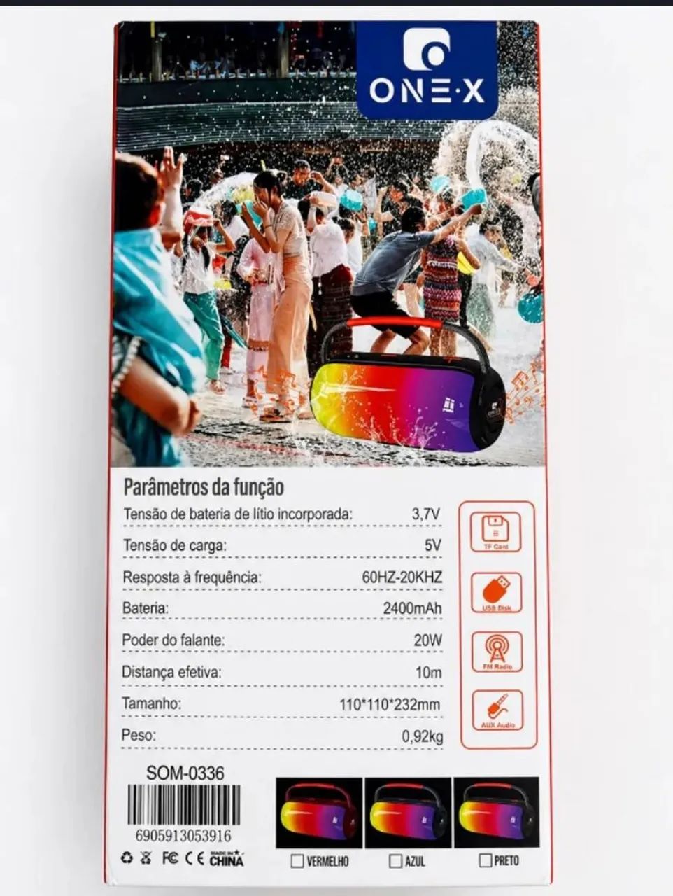 Caixinha de som Onex SOM-0336  - Foto 3