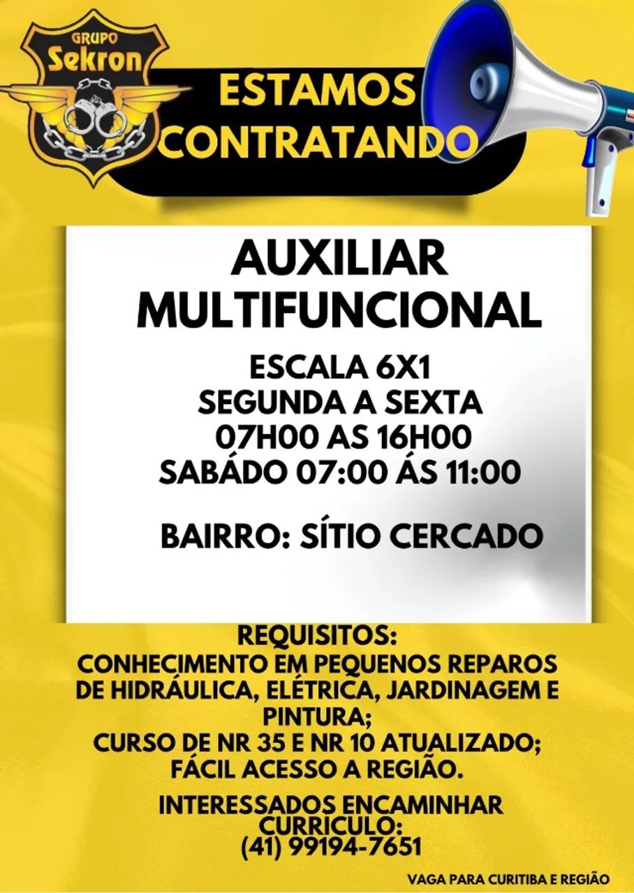 Auxiliar Multifuncional