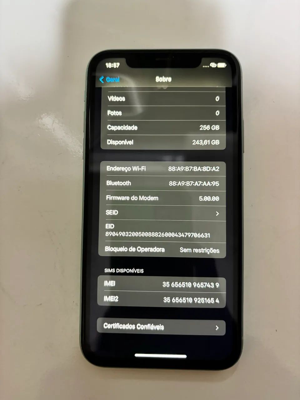 iPhone 11 verde 256gb - Foto 4