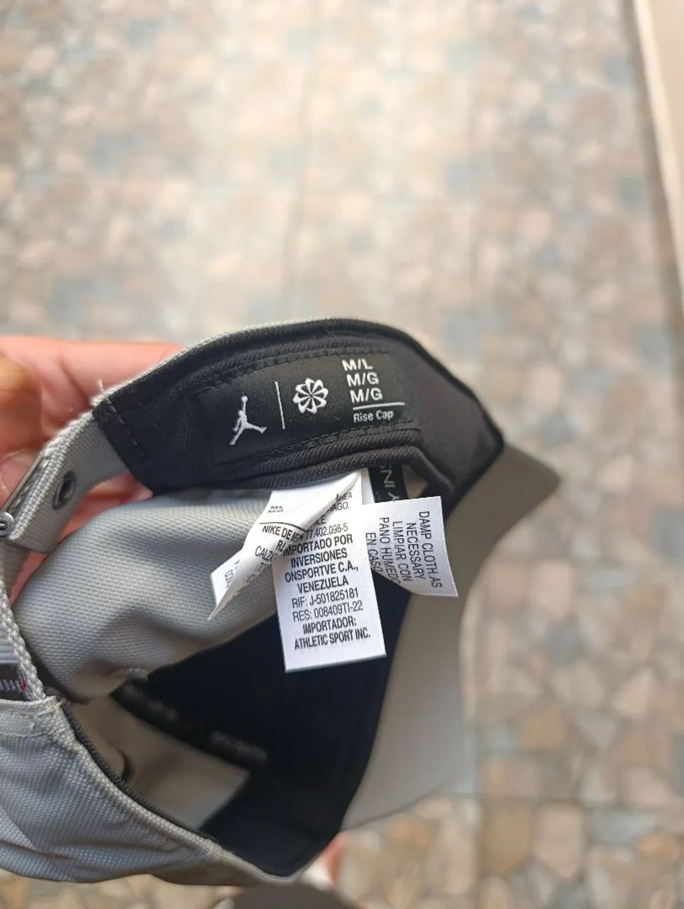 Boné da Jordan cinza claro - Foto 4
