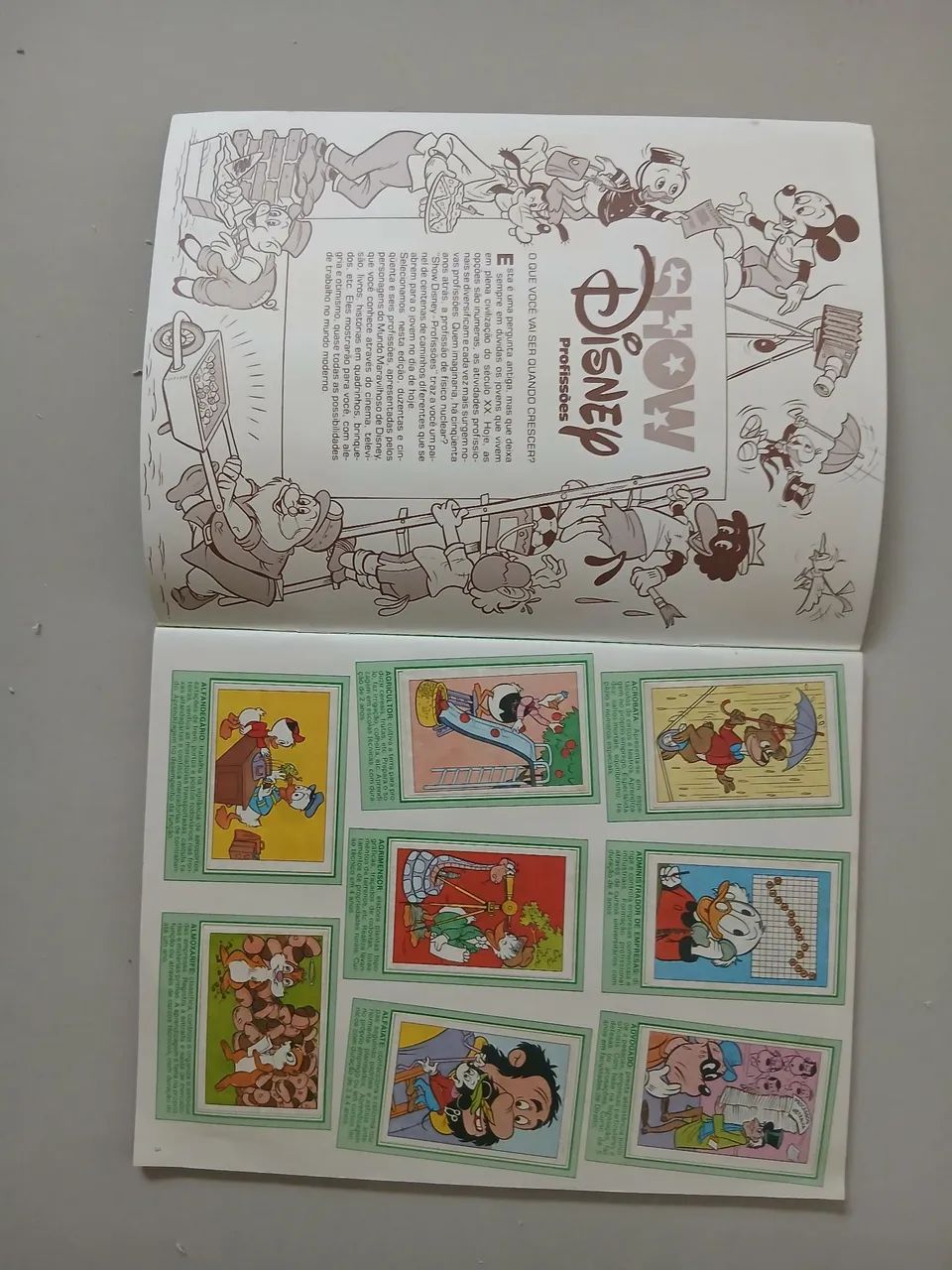 Álbum Show Disney Profissões (completo) - Foto 2