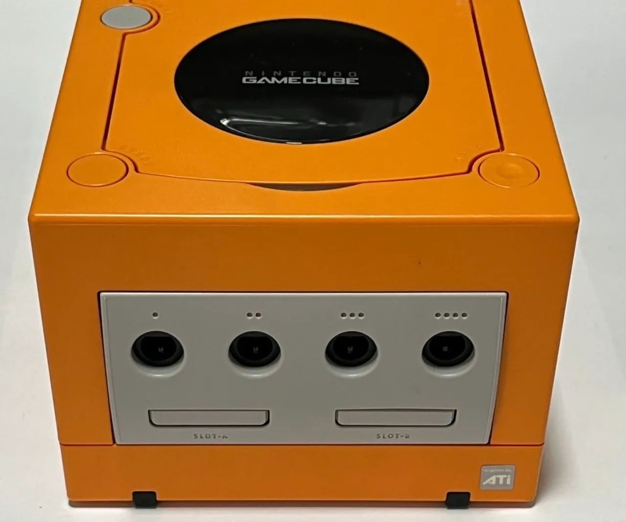 Game cube laranja completo  - Foto 3